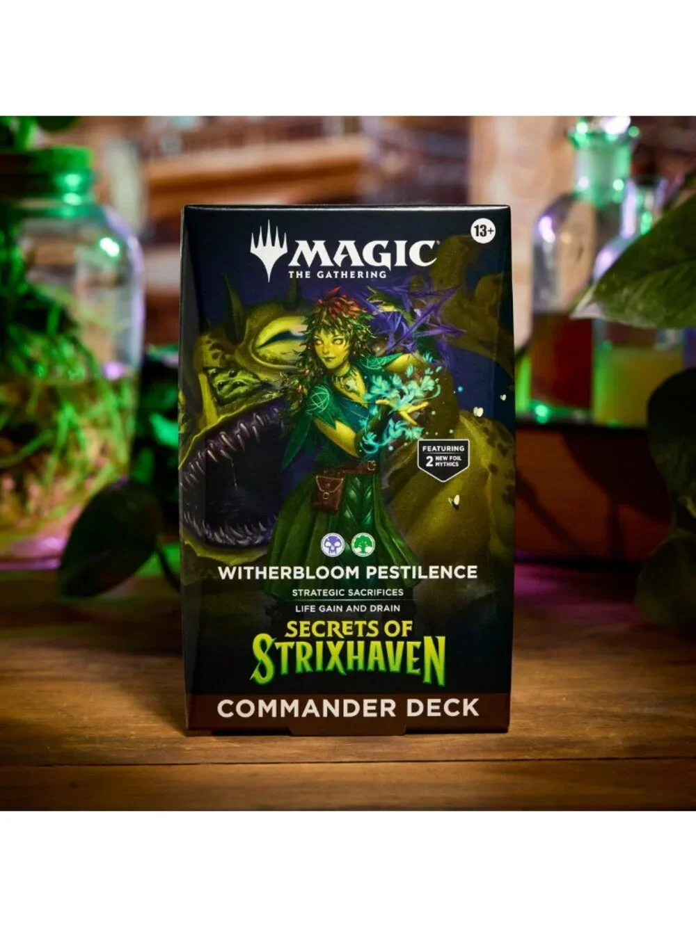 Magic: The Gathering Strixhaven Commander Deck - Witherbloom Pestilence, 100
